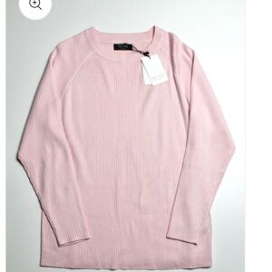 Long ribbed crew - by Brunette the label